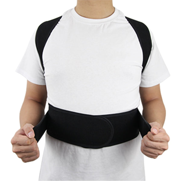Back Support Shoulder Lumbar Brace - Posture Rejuv