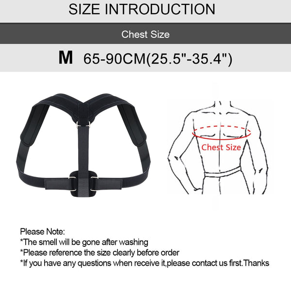 Back Support Brace for Men Women - Posture Rejuv