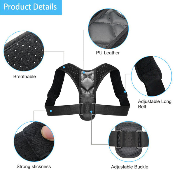 Adult Medical Clavicle Posture Corrector - Posture Rejuv