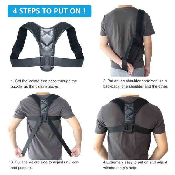 Adult Medical Clavicle Posture Corrector - Posture Rejuv